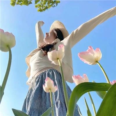 桃花灿烂